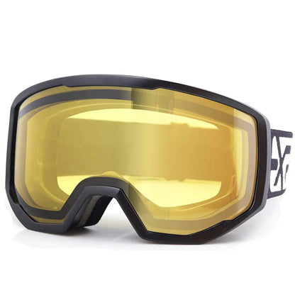 EXP VISION Ski/Snowboard Goggles for Men Women OTG Snow Goggles Anti Fog UV Protection